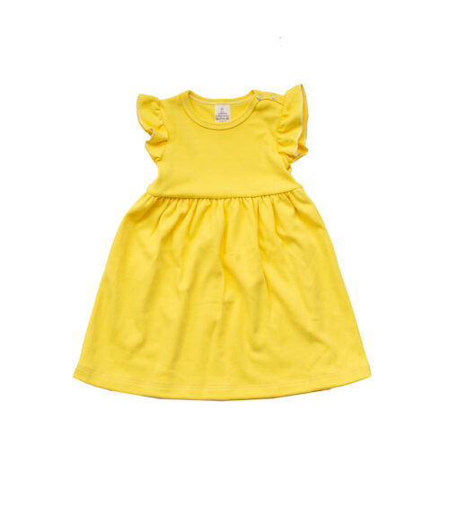 lasten keltainen mekko