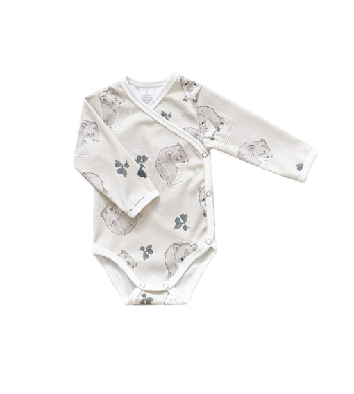 Vauvan kietaisubody Hiiri -kuosilla | Hilla Clothing