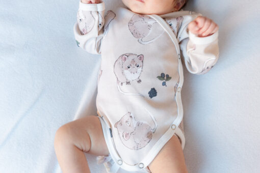 Vauvan kietaisubody Hiiri - Hilla Clothing