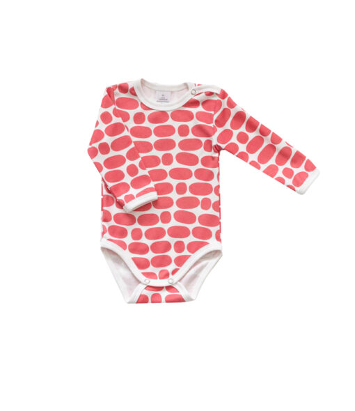 Vauvan body punainen - Hilla Clothing