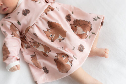 Vauvan Orava mekko -Hilla Clothing