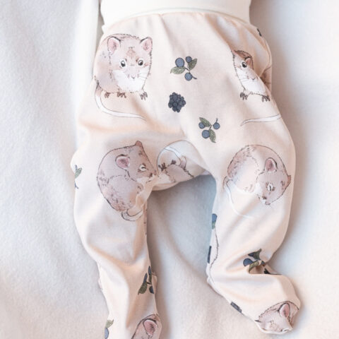 Vauvan puolipotkuhousut siili -kuosilla - Hilla Clothing