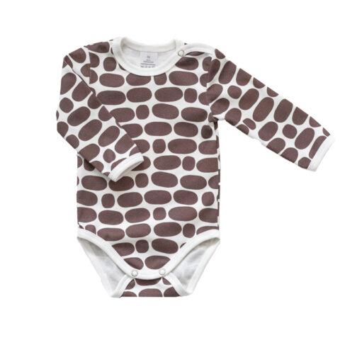 Vauvan ruskea body - Hilla Clothing