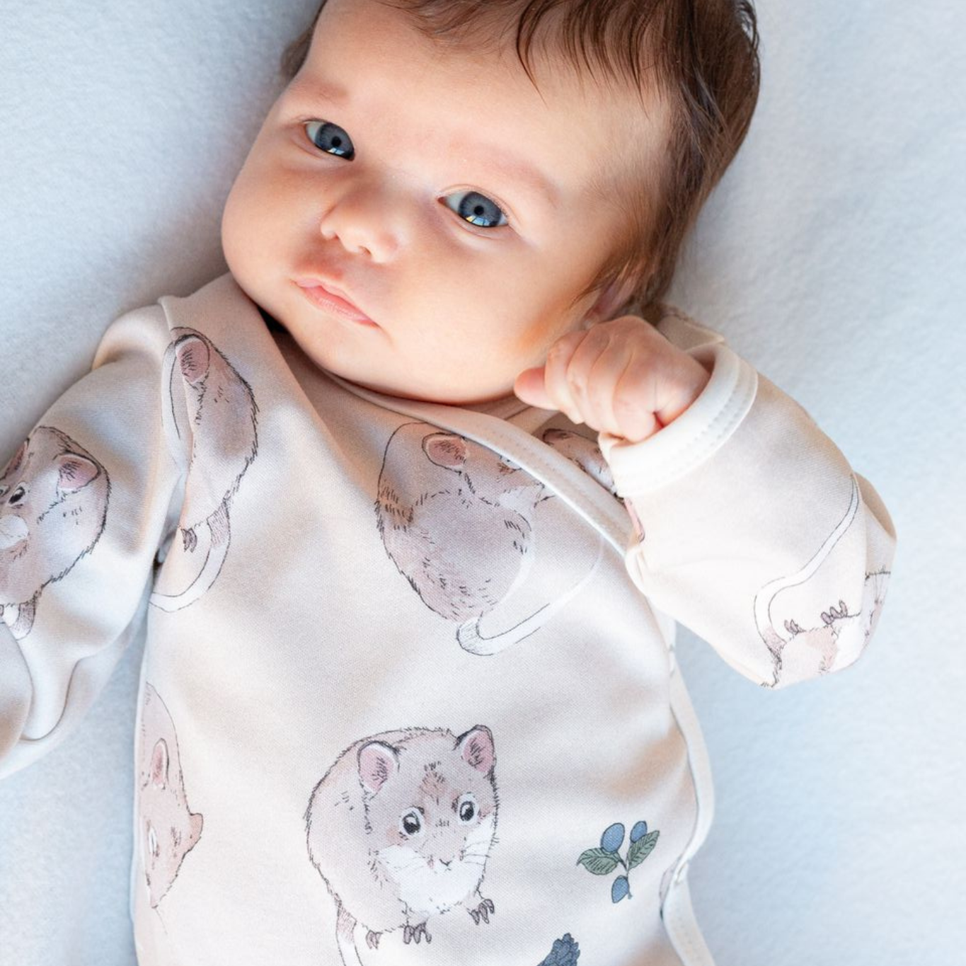 Hilla Clothing vauvan kietaisubody beige 